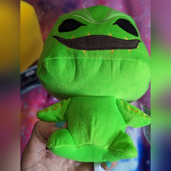 Set of 4 8" Disney Funko Nightmare Before Christmas Neon Blacklight Plushies - Picture 13 of 13